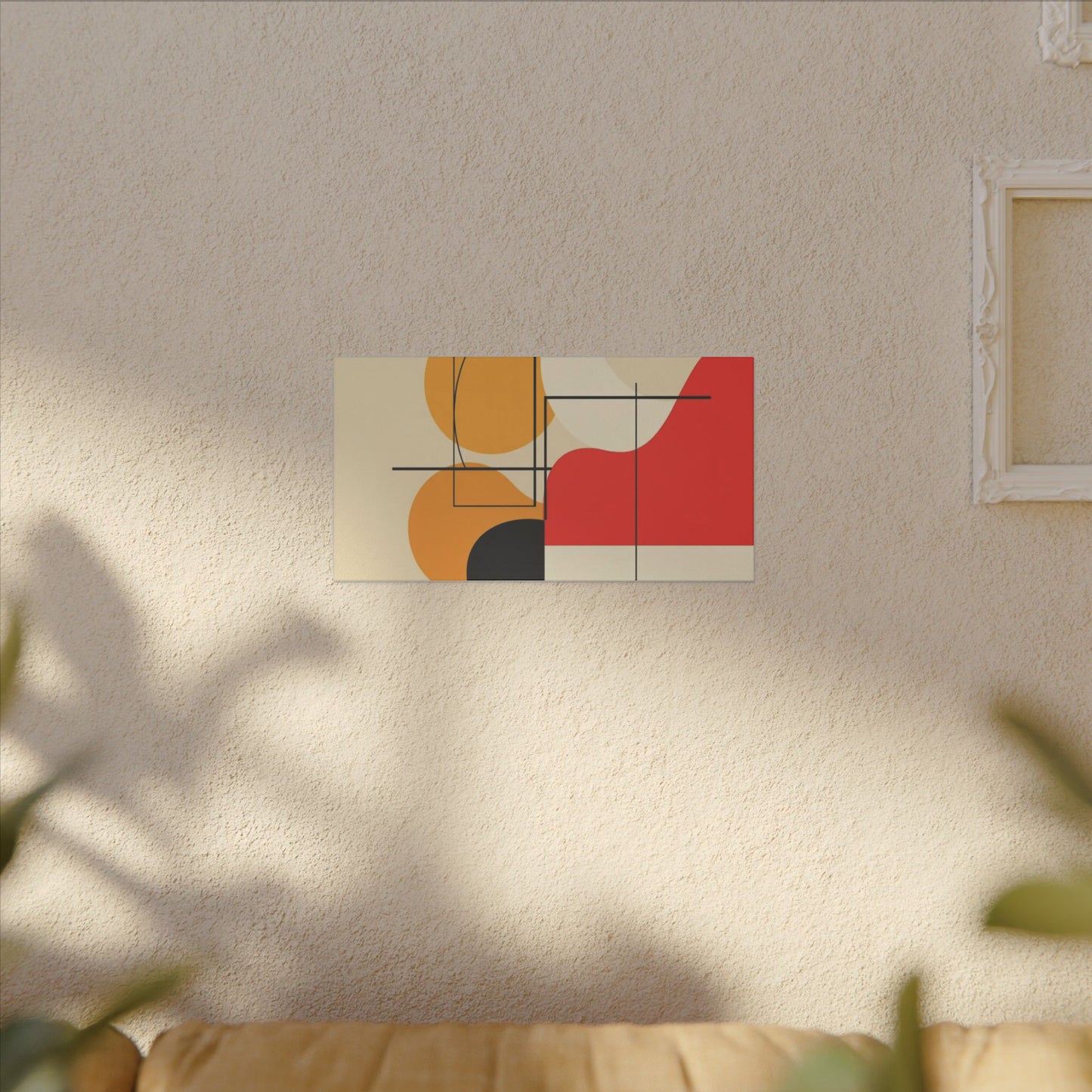 Geometric Harmony – Abstract Minimalist Canvas Art