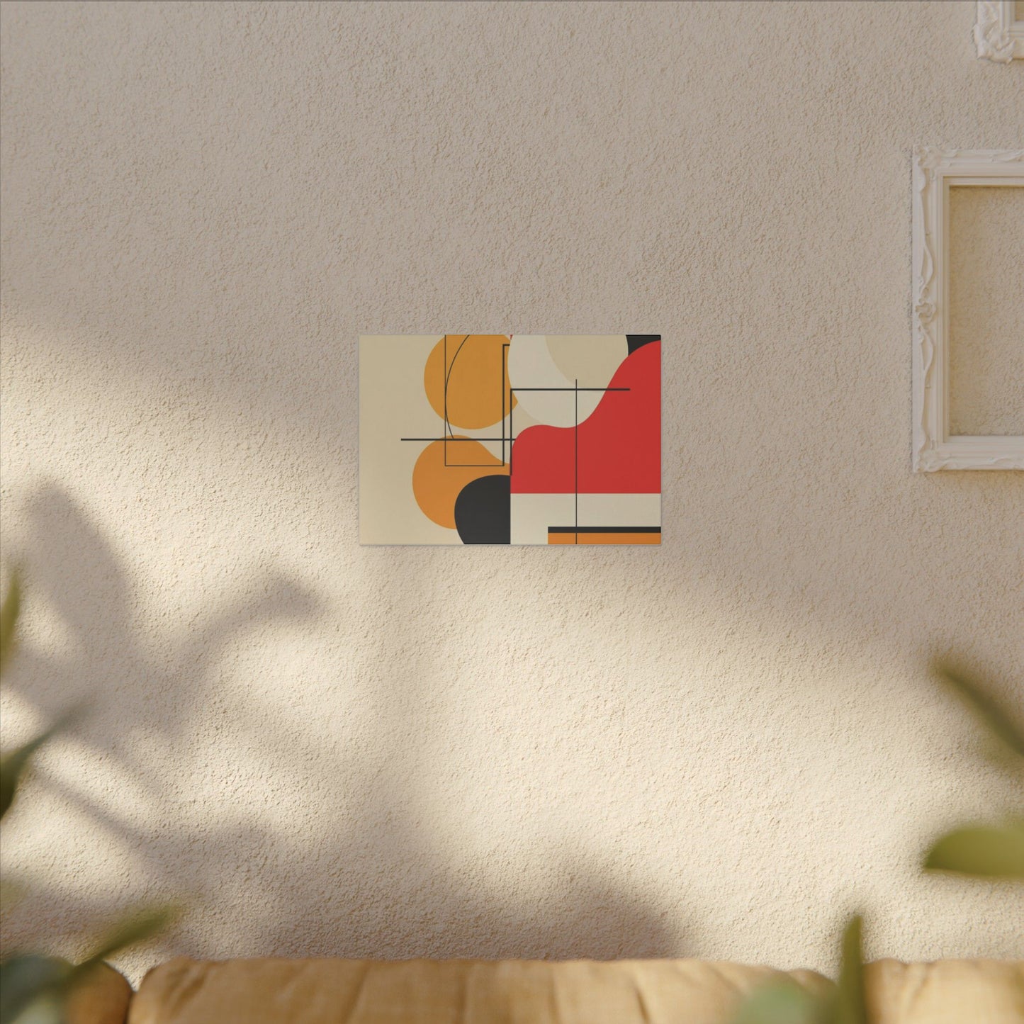 Geometric Harmony – Abstract Minimalist Canvas Art