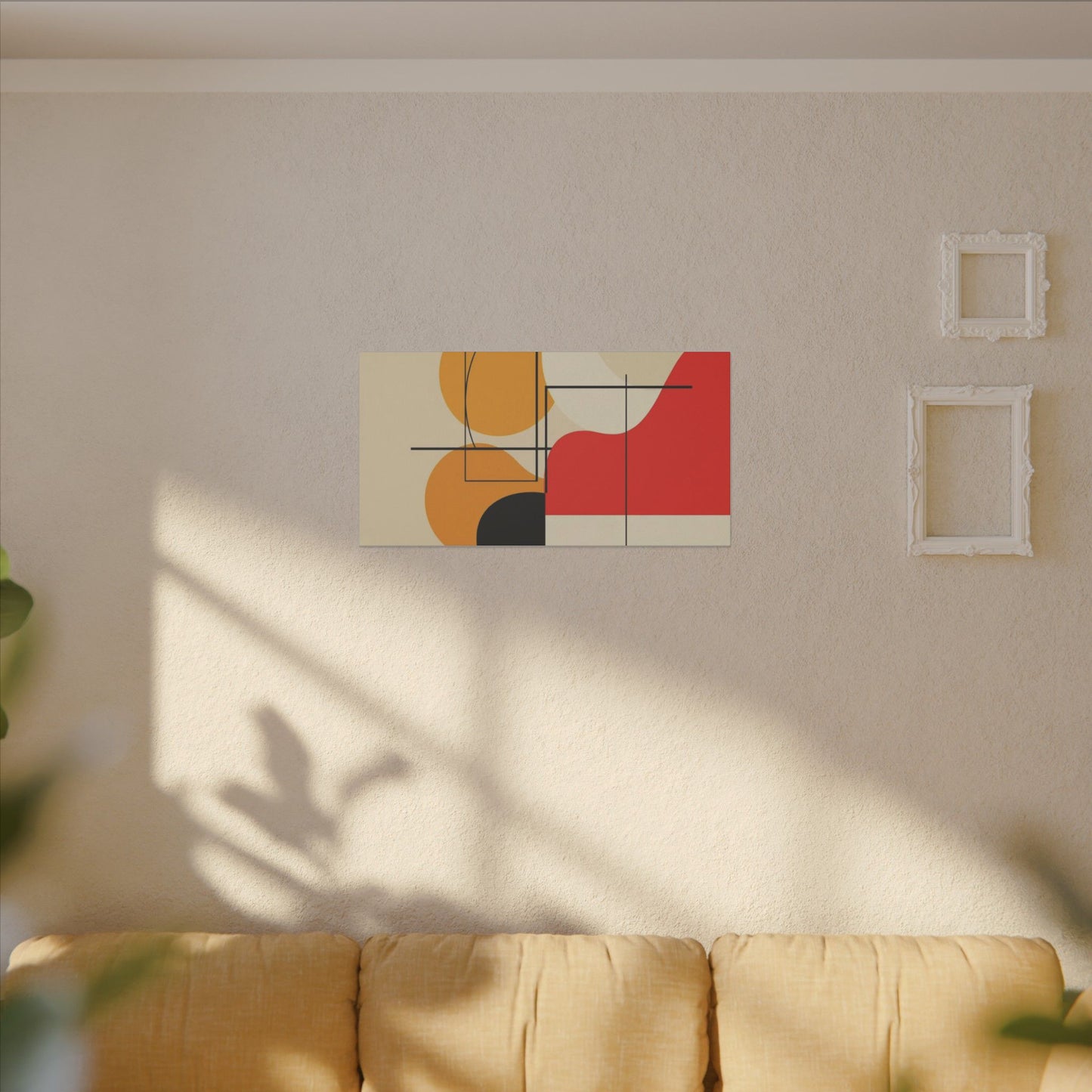 Geometric Harmony – Abstract Minimalist Canvas Art