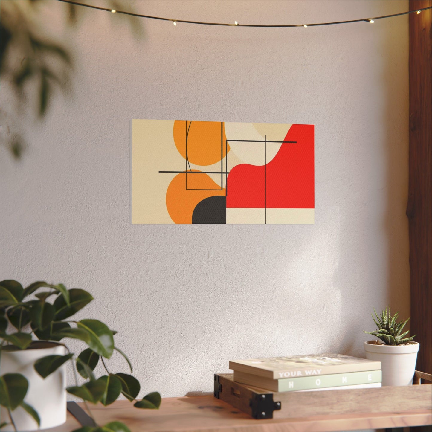 Geometric Harmony – Abstract Minimalist Canvas Art